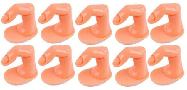 EBS Nail Art Tools - Silicone Practic Finger No Nail Plate (1pc)