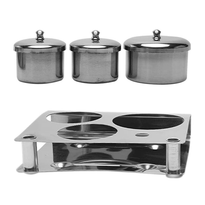 EBS Stainless Steel Liquid and Powder Holder Container