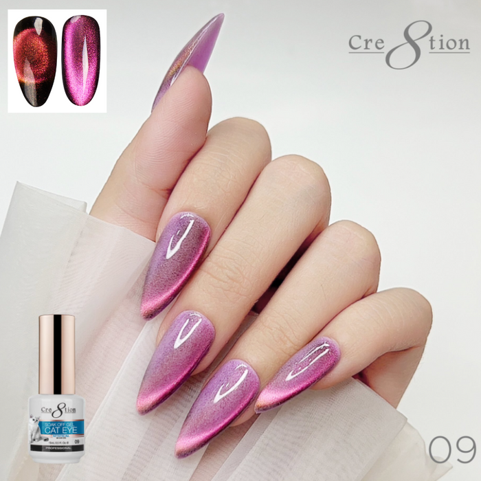 Cre8tion Cat Eye Collection - Polish #09 - 9D Mystical