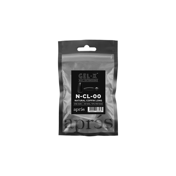 Gel-X Natural Coffin Long Refill Bags