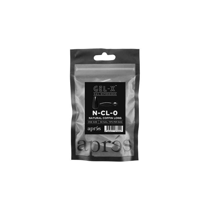 Gel-X Natural Coffin Long Refill Bags