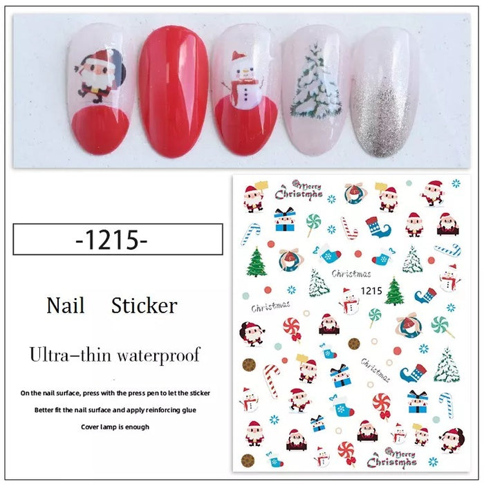 EBS Nail Art Sticker - Christmas