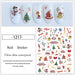 EBS Nail Art Sticker - Christmas