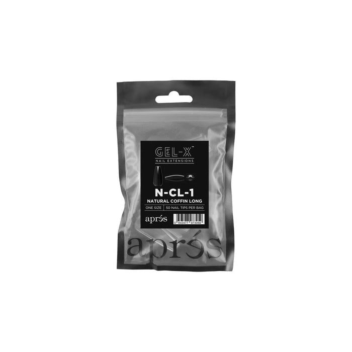 Gel-X Natural Coffin Long Refill Bags