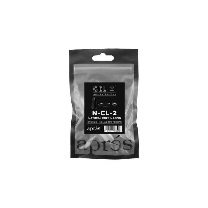 Gel-X Natural Coffin Long Refill Bags