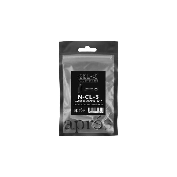 Gel-X Natural Coffin Long Refill Bags