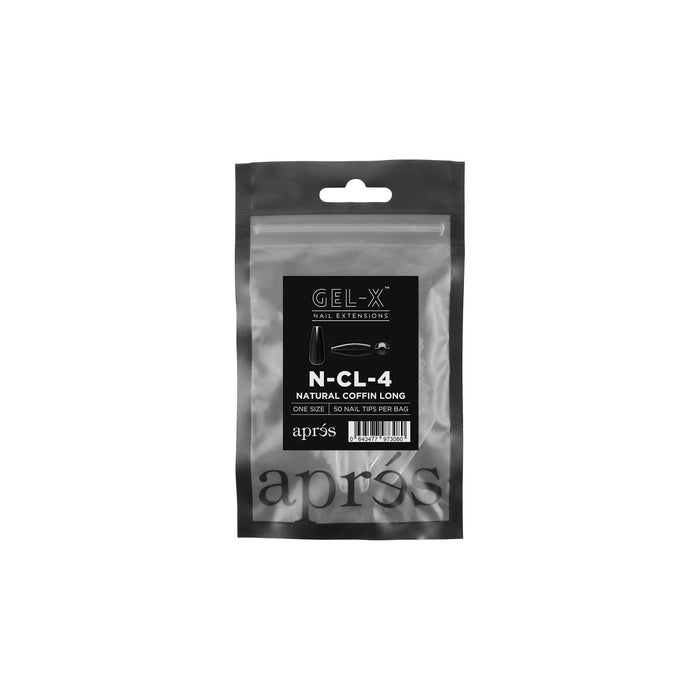 Gel-X Natural Coffin Long Refill Bags