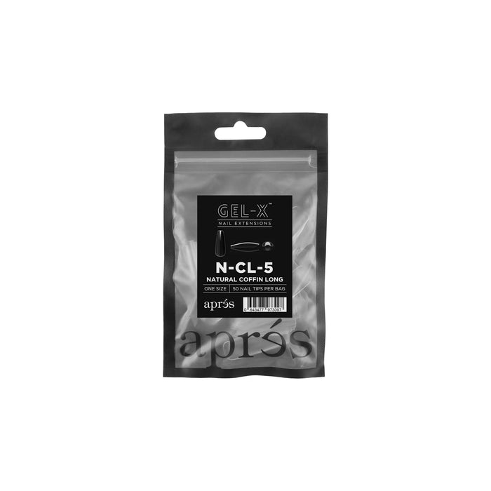 Gel-X Natural Coffin Long Refill Bags