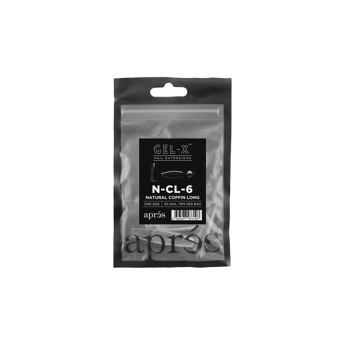 Gel-X Natural Coffin Long Refill Bags