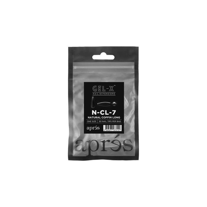 Gel-X Natural Coffin Long Refill Bags