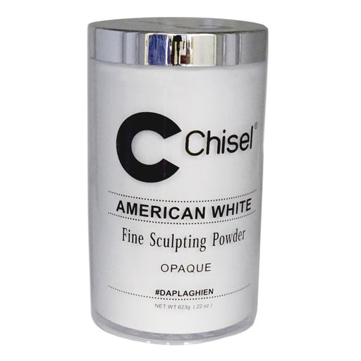 Chisel Acrylic Powder American White (Opaque) 22oz