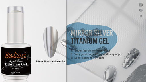 Satori Mirror Titanium Silver Gel