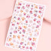 Nail Art Sticker - Flower Pattern Nail Art Sticker 2 Sheets