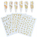 EBS Nail Art Sticker - Golden Butterfly