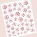 Nail Art Sticker Floral Pattern Nail Art Sticker