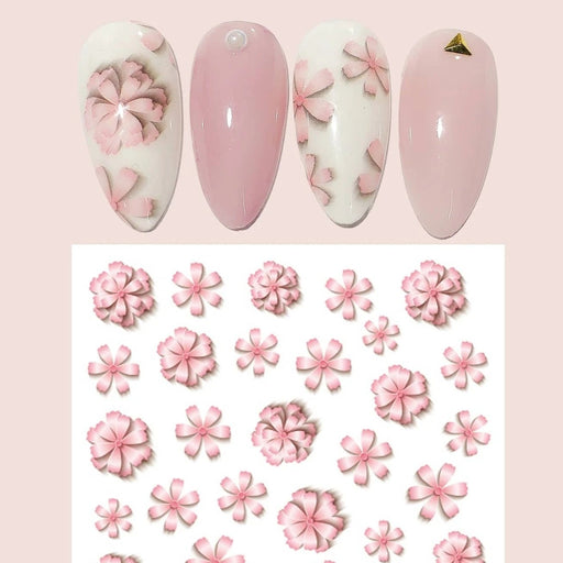 Nail Art Sticker Floral Pattern Nail Art Sticker