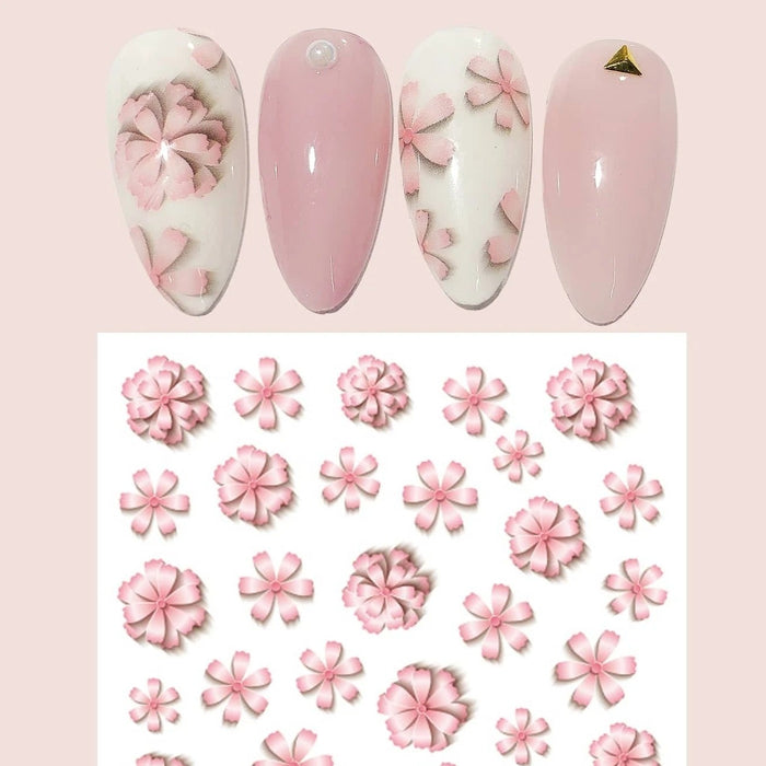 Nail Art Sticker Floral Pattern Nail Art Sticker