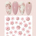 Nail Art Sticker Floral Pattern Nail Art Sticker