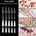 EBS Stiletto Nail Tips Nature #09 (50ct/bag)