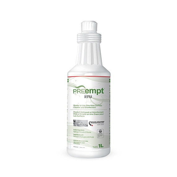 PREempt RTU Disinfectant Solution - 1L — Eminent Beauty System