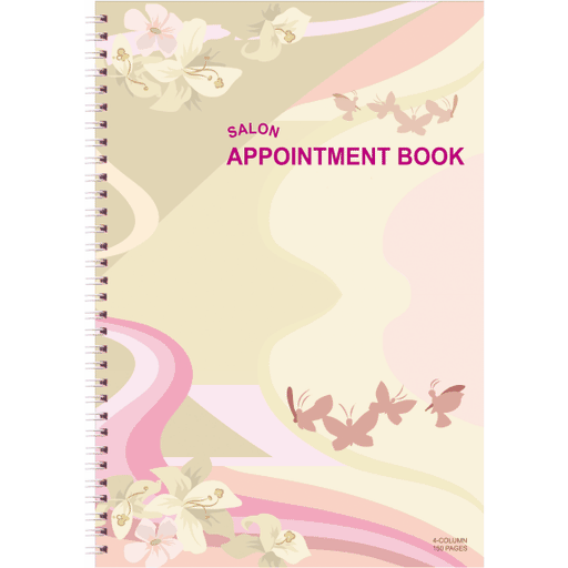 An Appointment Book - 4 Columns 150 pages - Eminent Beauty System