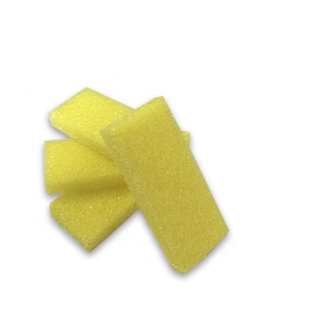 Flex Disposable Pumice - Yellow 400pcs/case - Eminent Beauty System