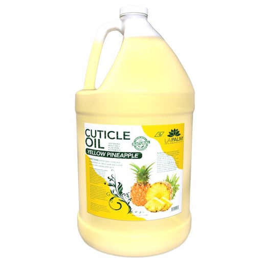 La Palm Spa Organic Cuticle Oil Yellow Pineapple - 1 Gallon - Eminent Beauty System
